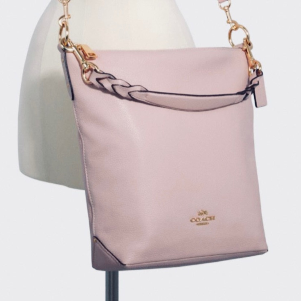 New COACH Abby Pink Huge Satchel Dust Bag GIFT BOX